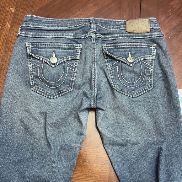 Women's True Religion Jeans 30 Becky Bootcut Low Rise Flare - Picture 6 of 11